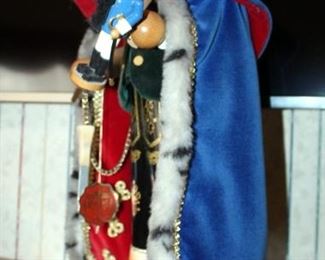 Steinbach 75th Birthday Nutcracker, Christian Steinbach King Of Nutcrackers, Signed, 18" Tall