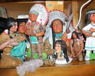 Native American Ceramic Assortment, By Mary, Qty 8