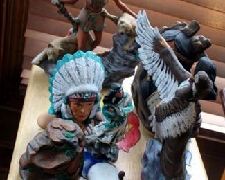 Native American Ceramic Assortment, Qty 7
