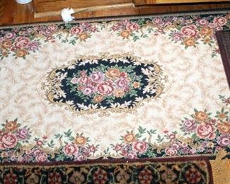 Kitchen Area Rug Assortment, Qty 3, Largest Measures, 56" x 27", Qty 1, And 38" x 25" Approx, Qty 2