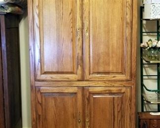 Four Door Media Cabinet, 80" x 42" x 25"