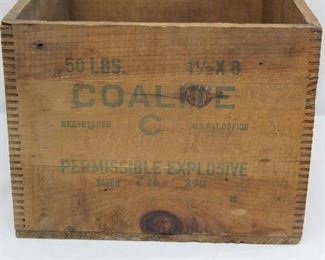 Vintage Explosives Crate