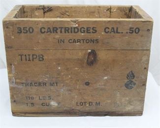 Vintage Ammunition Crate