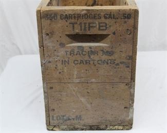 Vintage Ammunition Crate