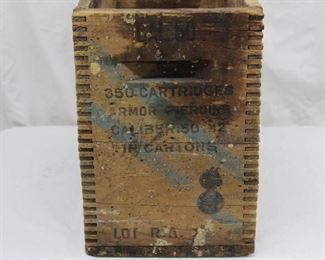 Vintage Ammunition Crate