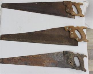 Vintage Hand Saws