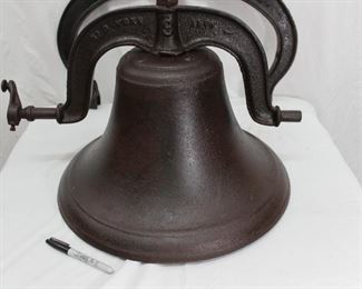 1886 Hills Bros. CS Bell Company Farm Bell