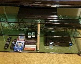 $125 Glass media shelves