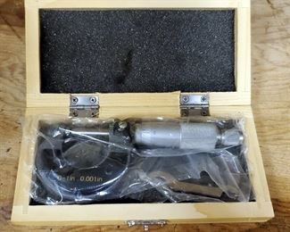 Micrometer, Manual, 0-1", 0.001in. New in Box