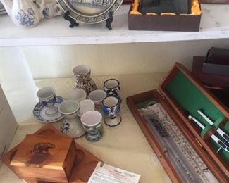 souvenirs from Iraq-egg cup collection-Mancala game