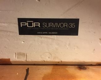 Pur survivor water maker--a must for boating--