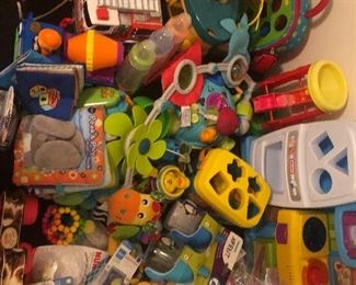 TONS of baby toys