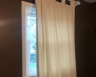 all curtains and rods for sale