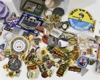 Baseball / Football Hat Pins Magnets Rings & More