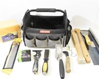 Craftsman Tool Tote with Misc. Painting Tools