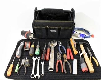 Voyager Tool Tote Bag with Various Tools