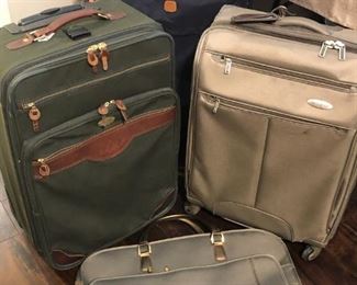 Travel bags by Bric's, Samsonite and Orvis