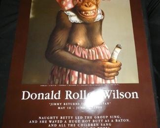 Donald Roller Wilson Wright Gallery Poster
Description 	
Jimmy Returns to Manhattan.
38" x 25"
UPS STORE PACKING & SHIPPING