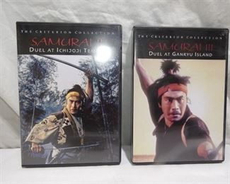 Criterion Collection. - Samurai II DVD
- Samurai III DVD