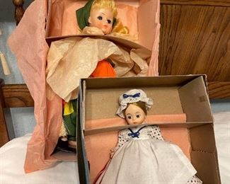 Vintage MADAME ALEXANDER Dolls in Original Boxes