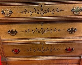 Antique EASTLAKE Dresser with Mirror