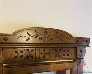 Antique EASTLAKE Dresser with Mirror