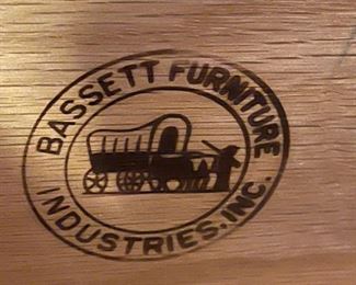 MCM Bassett Furniture Display Cabinet