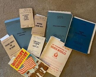 Lots of military materials from the early 50s 