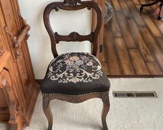 needlepoint chair