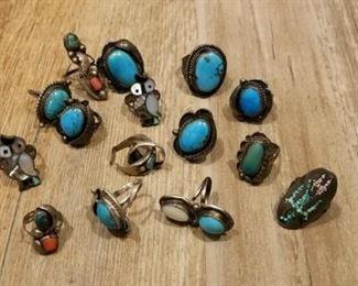 Nice rings, turquoise