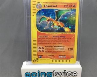 2002 Pokemon Expeditions 61 CHARIZARD Holofoil Rare Trading Card