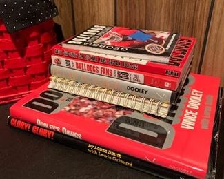 Georgia Bulldog books - some signed