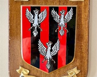 Item 25:  Moore of Chalfont Saint Giles Coat of Arms - 7" x 10":  $35