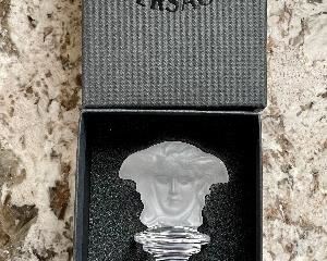 Item 40:  Versace "Medusa" Crystal Wine Stopper:  $75