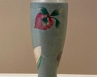 Item 83:  Hand Painted Decorative Vase:  $18