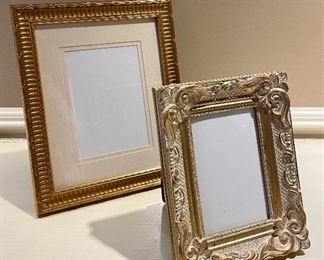 Item 86:  (2) Picture Frames, One with Gold Trim: $14
