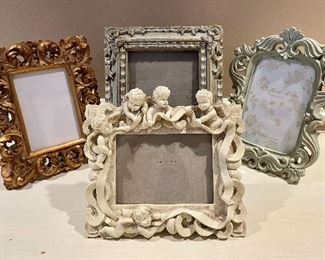 Item 87:  (4) Picture Frames, One with Angels:  $20