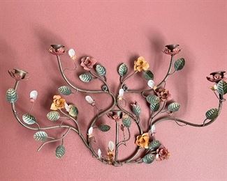 Item 118:  (2) Candelabras - 20" x 13":  $65