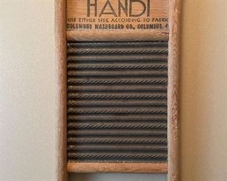 Item 261:  Dubl Handi Washboard - 8.5" x 18": $24