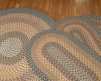 4 Braided Rugs