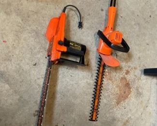 Chainsaw and Trimmer