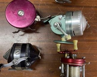 Group of Vintage Fishing Reels