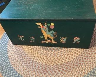 Handmade Wood Toy Box