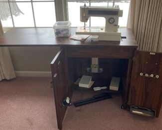 Kenmore Sewing Machine and Table