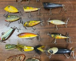 Large grouping of miscellaneous vintage lure