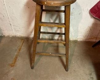 Primitive Wood Stool