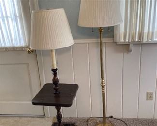 Two Floor Lamps