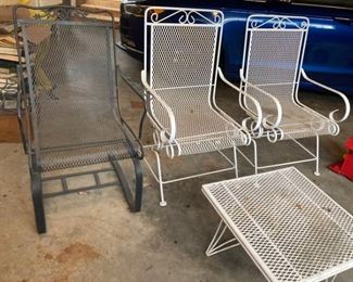 Wrought iron Lawn Chairs