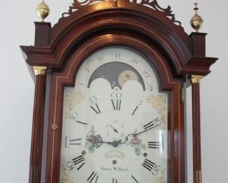 Simon Willard Sligh American Life Collection Henry Ford Museum tall case moon phase clock