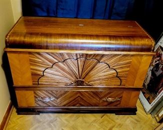 1 of 6 Vintage cedar chest with bottom drawer. Made by Dillingham Manufacturer Company -  Sheboygan Wisconsin. 